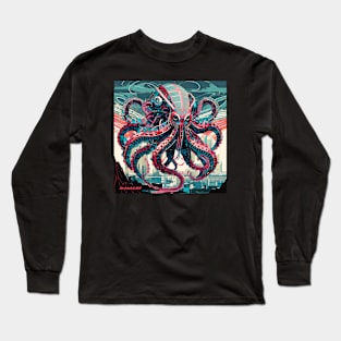 Octopus Prime Arises to the Dankness of a New Morning Long Sleeve T-Shirt